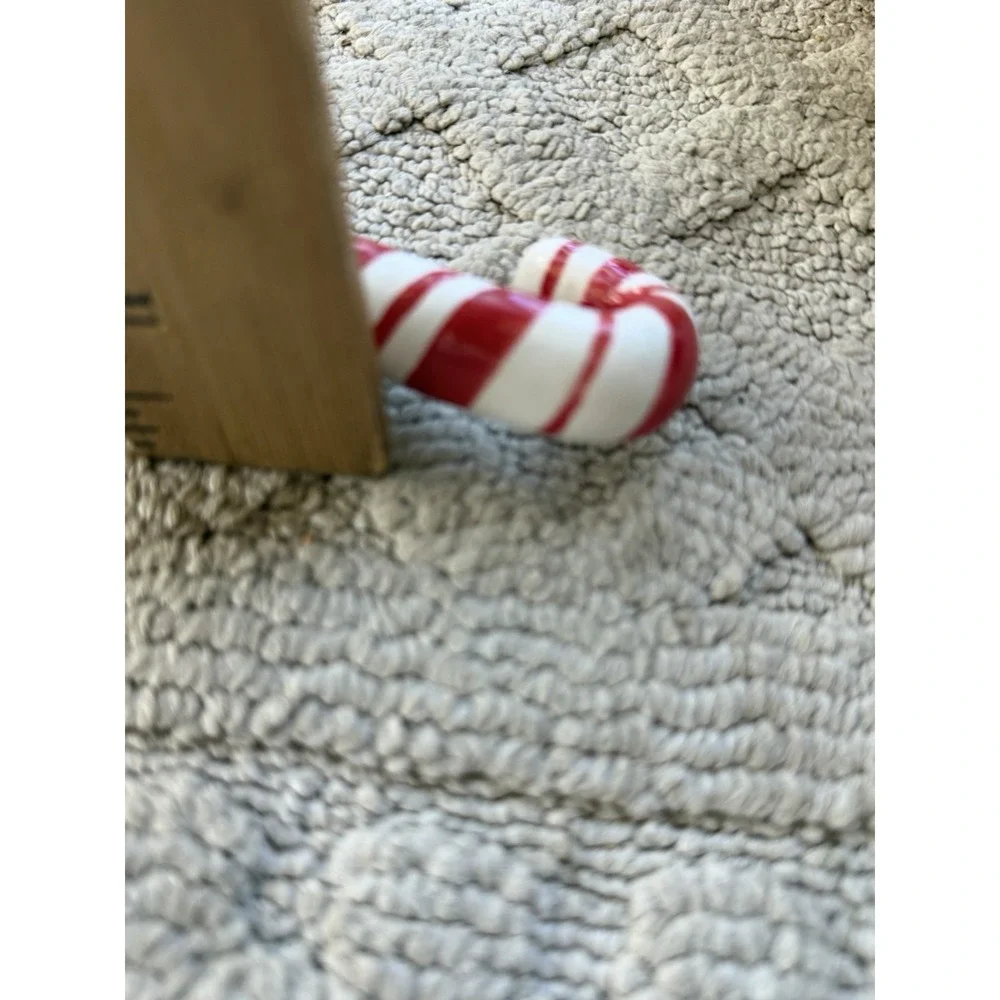 Hallmark Penguin Treat Bowl With Candy Cane Spoon Christmas Decor